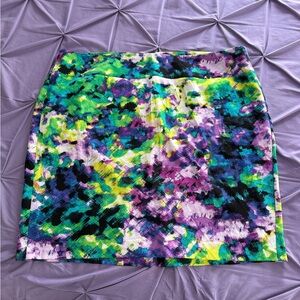 Lane Bryant Pencil Skirt Floral Sz 26